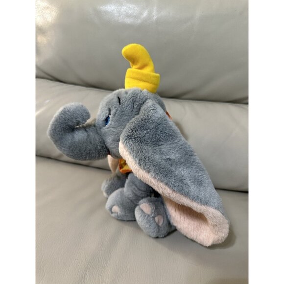 VTG DUMBO PLUSH Stuffed Animal Toy THE DISNEY STORE Big Ears Sewn Eyes Nursery - Picture 3 of 16